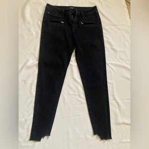 Dear John Black Skinny Jeans w/ Zipper Pockets | Size 29 |